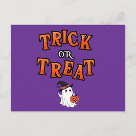 Halloween-Postkarte Feiertagspostkarte