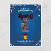 Halloween Postkarte für Krebs (Vorderseite)