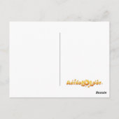 Halloween Postkarte - Libra (Rückseite)