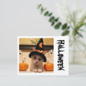 Halloween-Postkarte Postkarte (Stehend Vorderseite)