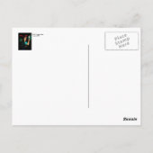 Halloween-Postkarte Postkarte (Rückseite)