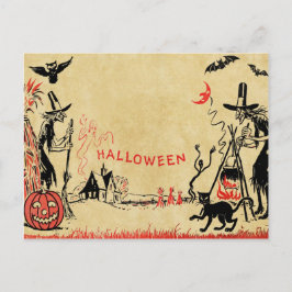 Halloween-Postkarte Postkarte