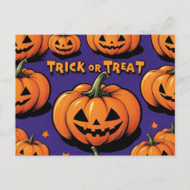 Halloween-Postkarte Postkarte