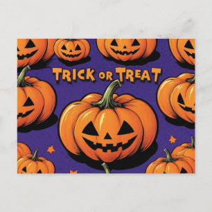 Halloween-Postkarte Postkarte