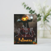 Halloween-Postkarte Postkarte (Stehend Vorderseite)