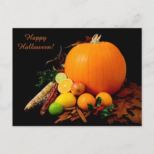 Halloween-Postkarte Postkarte (Vorderseite)