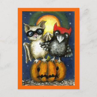 Halloween-Postkarte Postkarte