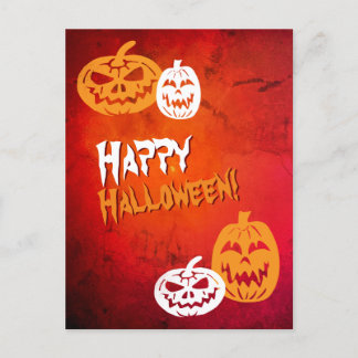 Halloween-Postkarte Postkarte