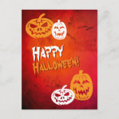 Halloween-Postkarte Postkarte (Vorderseite)