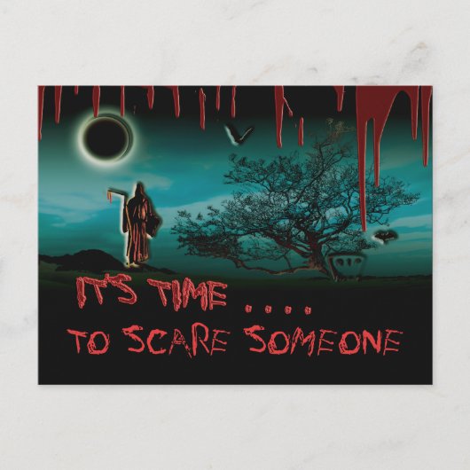 Halloween Postkarten - anpassen (Vorderseite)