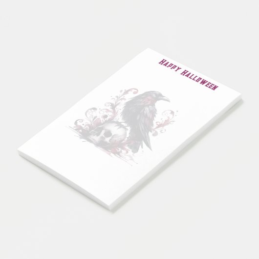 Halloween-Postnoten Post-it Klebezettel (angewinkelt)