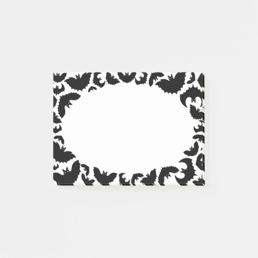 Halloween-Postnoten Post-it Klebezettel (Vorderseite)