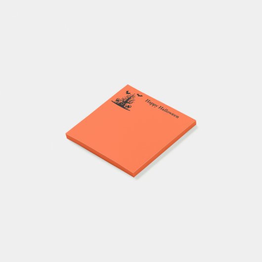 Halloween-Postnoten Post-it Klebezettel (angewinkelt)