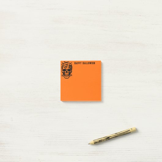 Halloween-Postnoten Post-it Klebezettel (Auf Schreibtisch)