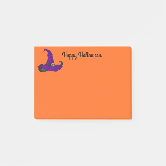 Halloween-Postnoten Post-it Klebezettel (Vorderseite)