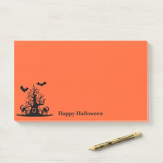 Halloween-Postnoten Post-it Klebezettel (Auf Schreibtisch)