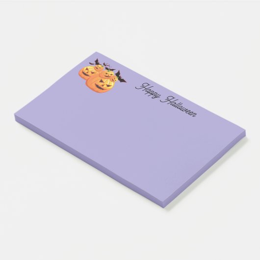 Halloween-Postnoten Post-it Klebezettel (angewinkelt)