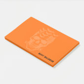 Halloween-Postnoten Post-it Klebezettel (angewinkelt)