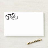 Halloween-Postnoten Post-it Klebezettel (Auf Schreibtisch)