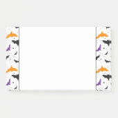 Halloween-Postnoten Post-it Klebezettel (Vorderseite)