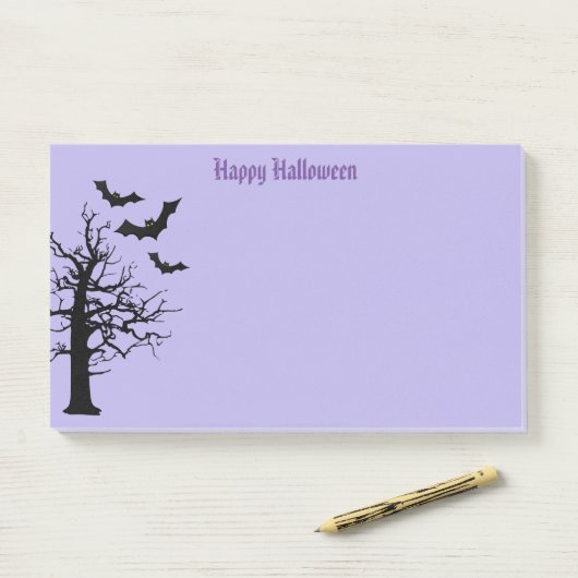 Halloween-Postnoten Post-it Klebezettel (Auf Schreibtisch)