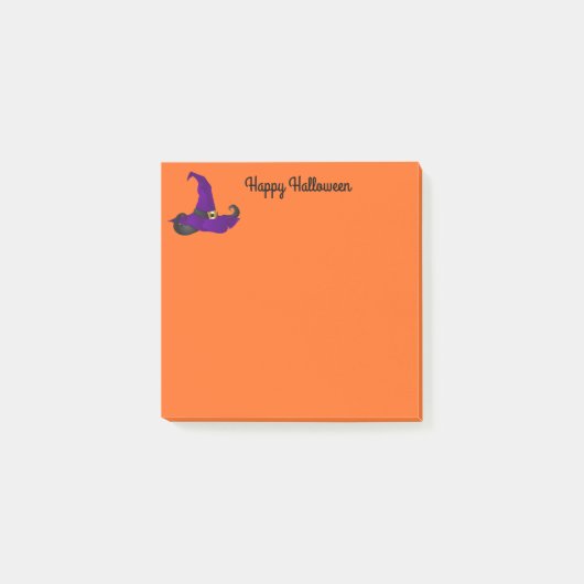 Halloween-Postnoten Post-it Klebezettel (Vorderseite)