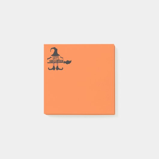 Halloween-Postnoten Post-it Klebezettel (Vorderseite)