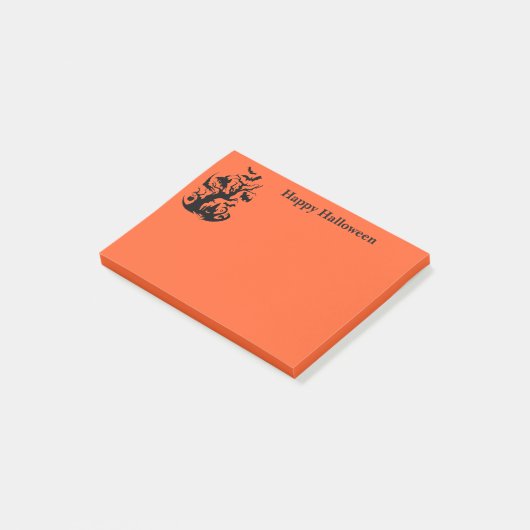 Halloween-Postnoten Post-it Klebezettel (angewinkelt)