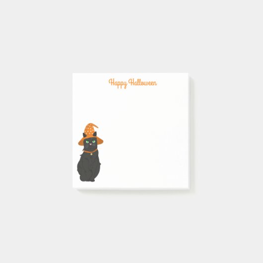 Halloween-Postnoten Post-it Klebezettel (Vorderseite)