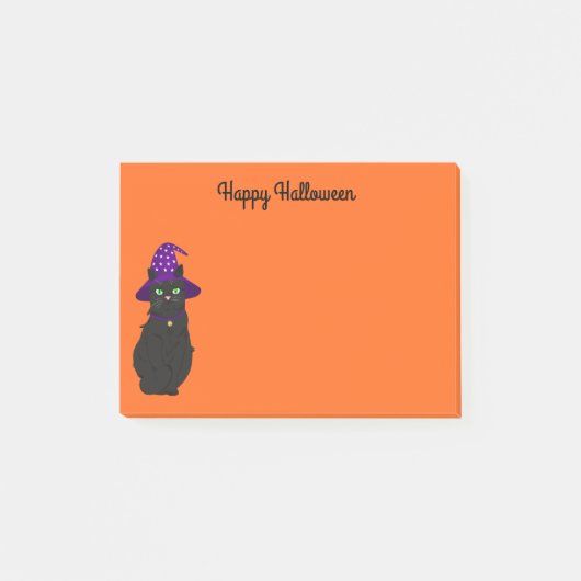 Halloween-Postnoten Post-it Klebezettel (Vorderseite)