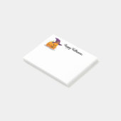 Halloween-Postnoten Post-it Klebezettel (angewinkelt)