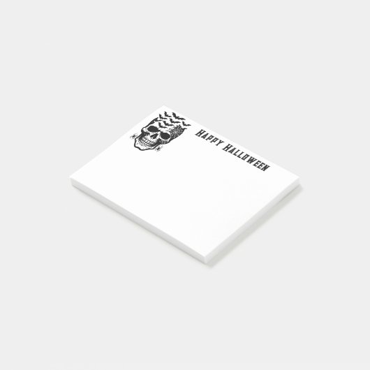 Halloween-Postnoten Post-it Klebezettel (angewinkelt)