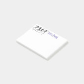 Halloween-Postnoten Post-it Klebezettel (angewinkelt)