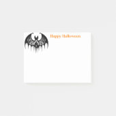 Halloween-Postnoten Post-it Klebezettel (Vorderseite)