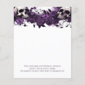 Halloween Pot Luck Party Flyer (Hinten)