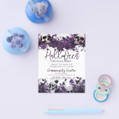 Halloween Pot Luck Party Flyer (Einzeln)