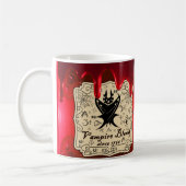 Halloween Potion Vampire Blutkaffee Tasse, Cup Kaffeetasse (Links)