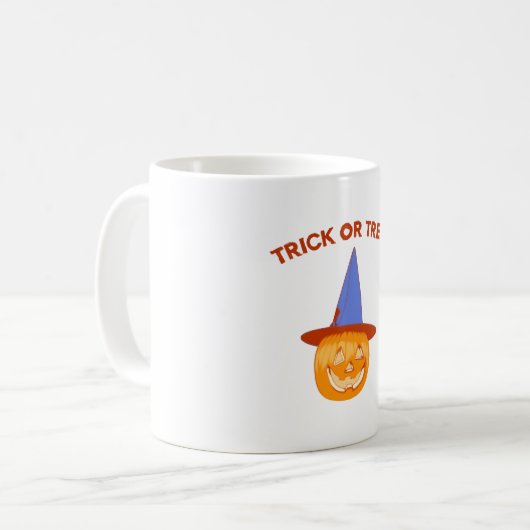 Halloween Prank Kaffeetasse (Vorderseite Links)