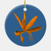 Halloween Praying Mantis Keramik Ornament (Hinten)