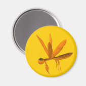 Halloween Praying Mantis Magnet (Vorderseite/Rückseite)