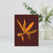 Halloween Praying Mantis Postkarte (Stehend Vorderseite)