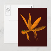 Halloween Praying Mantis Postkarte (Vorne/Hinten)