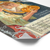 Halloween Precaucas Leinwand Print Poster (Ecke)