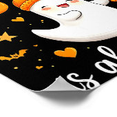 Halloween Pregnancy Announcement A Little Boo Is A Poster (Ecke)