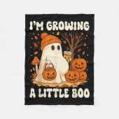 Halloween Pregnancy Announcement I'm Growing A Lit Fleecedecke (Vorderseite)