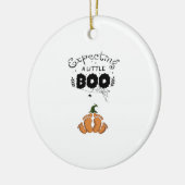 Halloween Pregnancy Mom To Be Expecting Little Boo Keramik Ornament (Links)