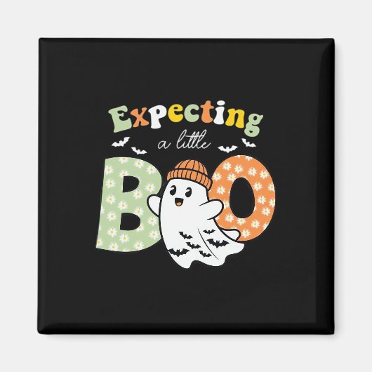 Halloween Pregnancy Pregnance Mom To Be Expecting Magnet (Vorne)