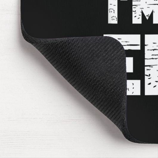 Halloween Pretend I'm A Emu Costume Funny Lazy Adu Mousepad (Ecke)