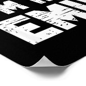 Halloween Pretend I'm A Emu Costume Funny Lazy Adu Poster (Ecke)