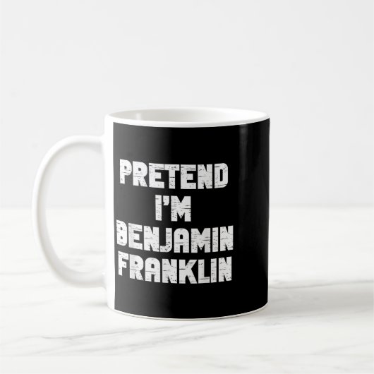 Halloween Pretend I'm Benjamin Franklin Costume La Kaffeetasse (Links)